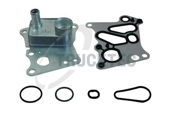0218143 Trucktec Radiador de aceite